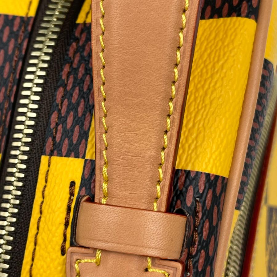 LOUIS VUITTON ルイヴィトン ダミエポップ チェス メッセンジャー 2wayバッグ ショルダーバッグ ブラウン×イエロー PVCレザー RFID N40562 LOUIS VUITTON（ルイ・ヴィトン） チェス メッセンジャーバッグ ダミエ
