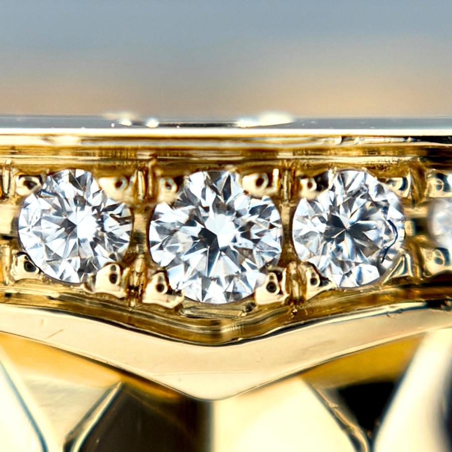 BVLGARI リング型アクセサリー　ビーゼロワン　イエローゴールド BVLGARI（ブルガリ） ビーゼロワン ロック 1バンドリング YG イエロー