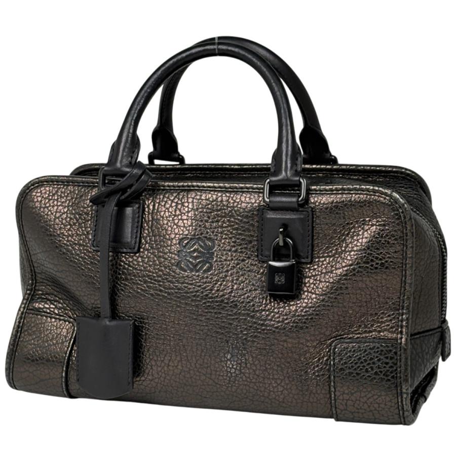 LOEWE（ロエベ） アマソナ 28 アナグラム ロゴ ハンドバッグ レザー