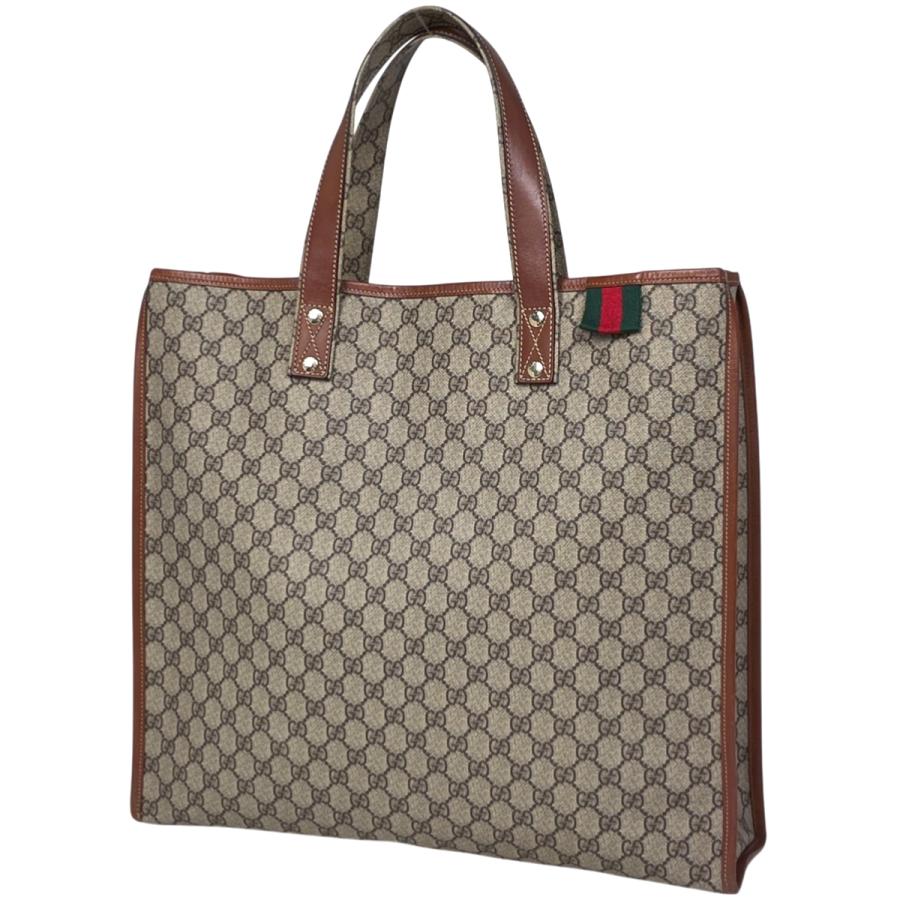 GUCCI（グッチ） GUCCI GG柄 トートバッグ ハンドバッグ シェリー