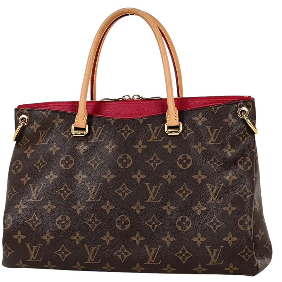 LOUIS VUITTON ルイ・ヴィトン パラス BB ショルダーバッグ モノグラム ブラウン レッド M41241 SN0165 レディース【中古】 LOUIS VUITTON（ルイ・ヴィトン） パラス BB ショルダーバッグ
