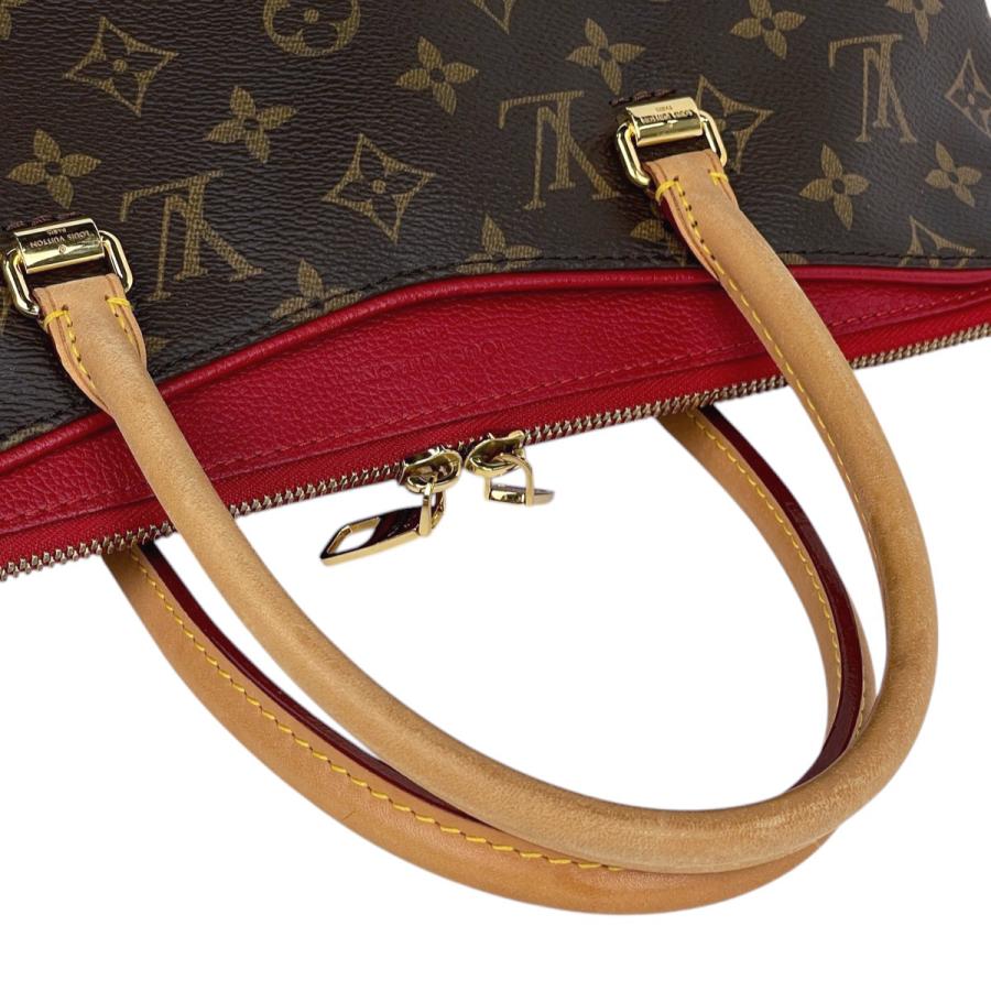 LOUIS VUITTON ルイ・ヴィトン パラス BB ショルダーバッグ モノグラム ブラウン レッド M41241 SN0165 レディース【中古】 LOUIS VUITTON（ルイ・ヴィトン） パラスBB ショルダーバッグ 2WAY