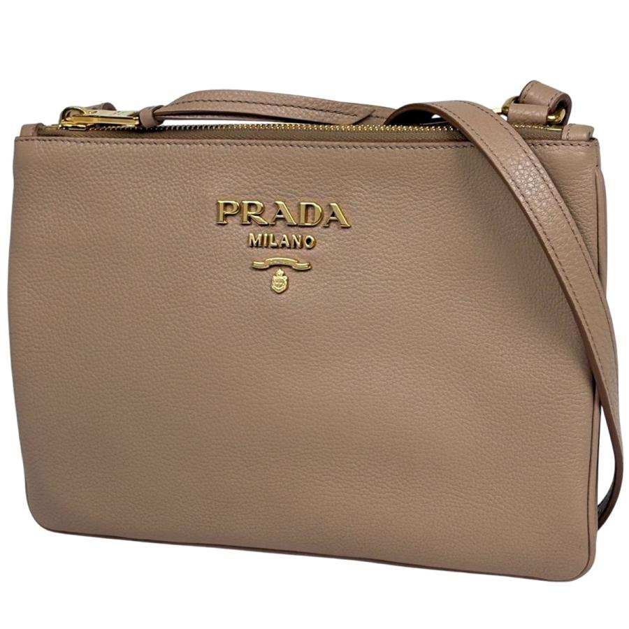PRADA（プラダ） ロゴ ショルダーバッグ 斜め掛け ショルダーバッグ