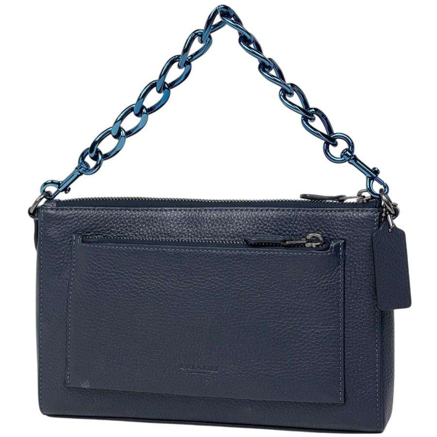 美品COACH 2WAYビジネスバッグ ネイビー ストラップ付き 美品COACH 2WAYビジネスバッグ ネイビー ストラップ付きの通販