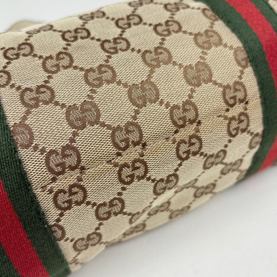 GUCCI（グッチ） GUCCI GG柄 トートバッグ ショルダーバッグ シェリー