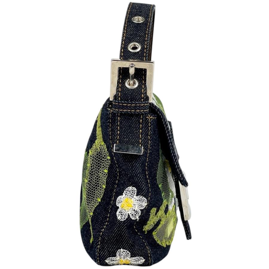 FENDI（フェンディ） マンマバケット フラワー レース ショルダー
