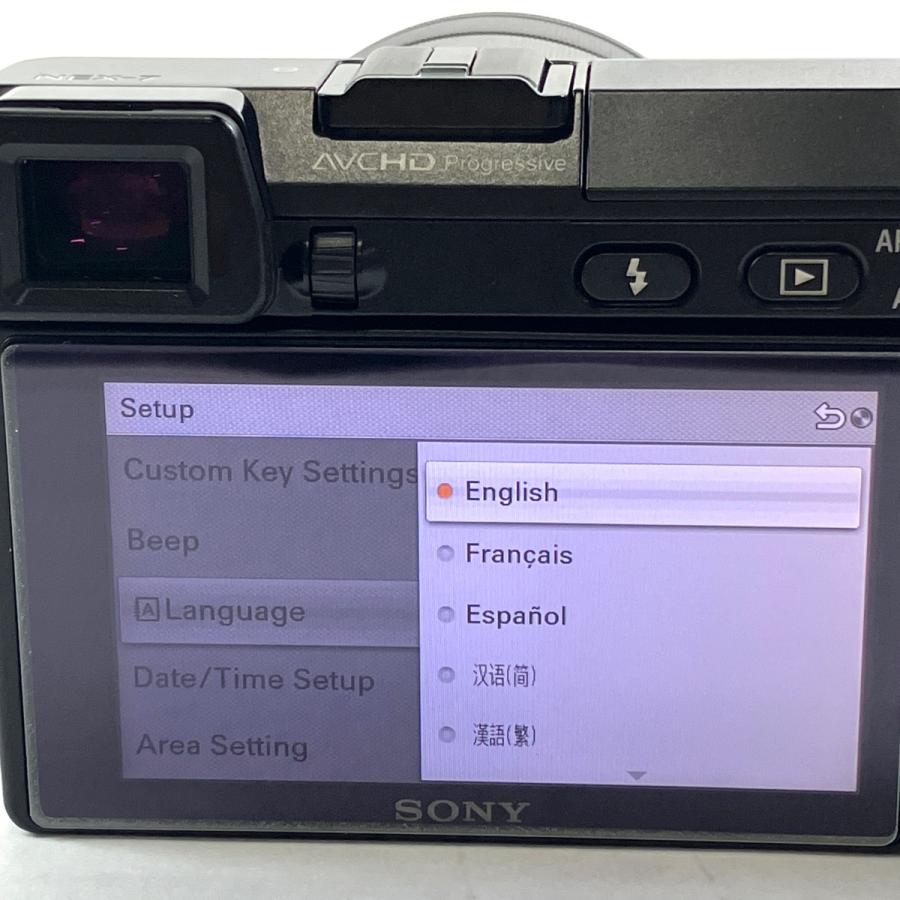 ソニー SONY NEX-7 ズームレンズキット NEX-7K 海外仕様 デジタル