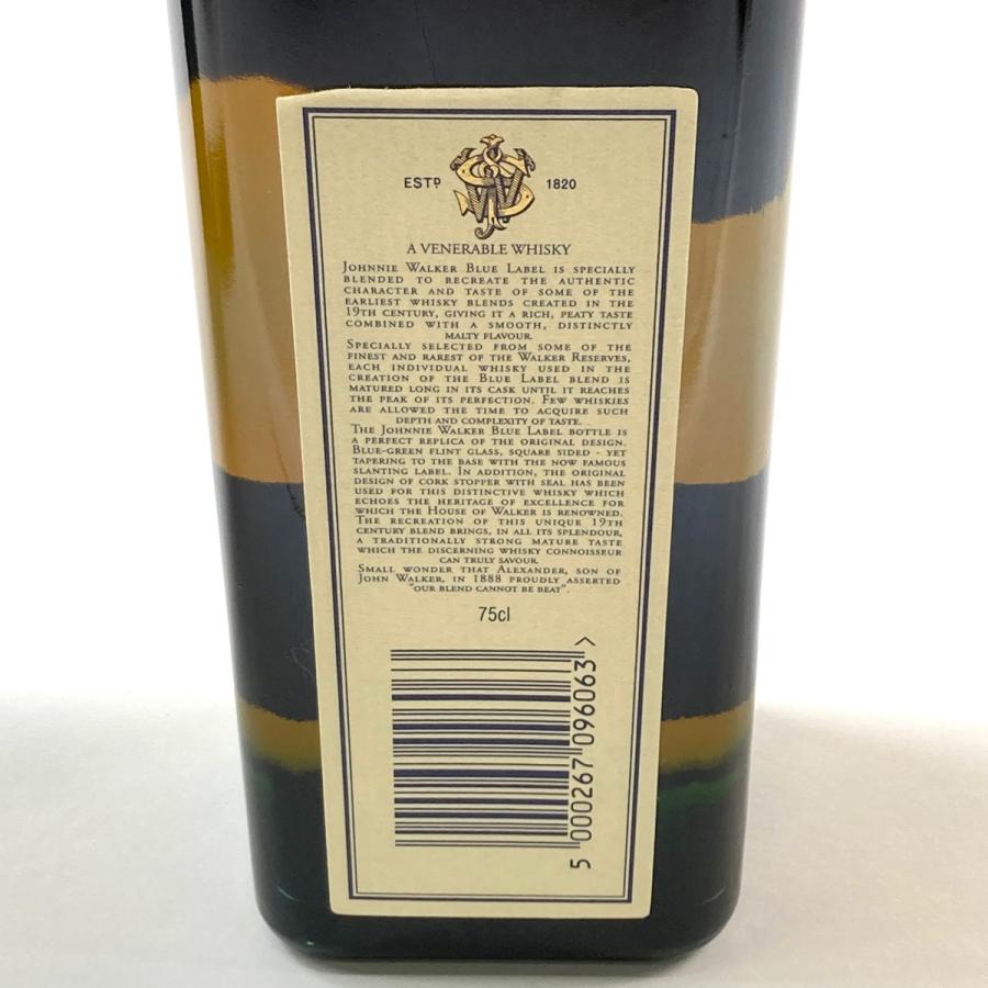 ジョニーウォーカー JOHNNIE WALKER ブルーラベル 750ml スコッチ