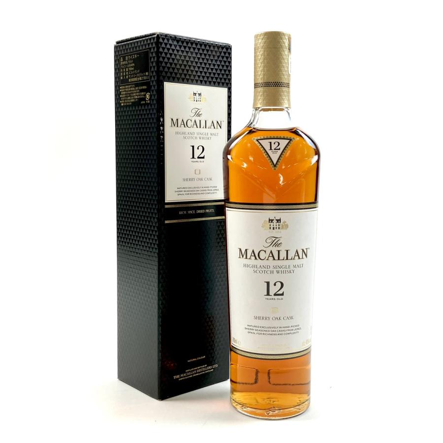 マッカラン MACALLAN 12年 シェリーオークカスク 700ml スコッチ