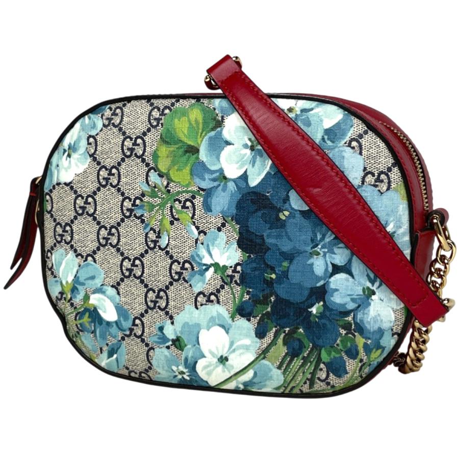 GUCCI（グッチ） GUCCI GGブルームス チェーンショルダーバッグ 花柄