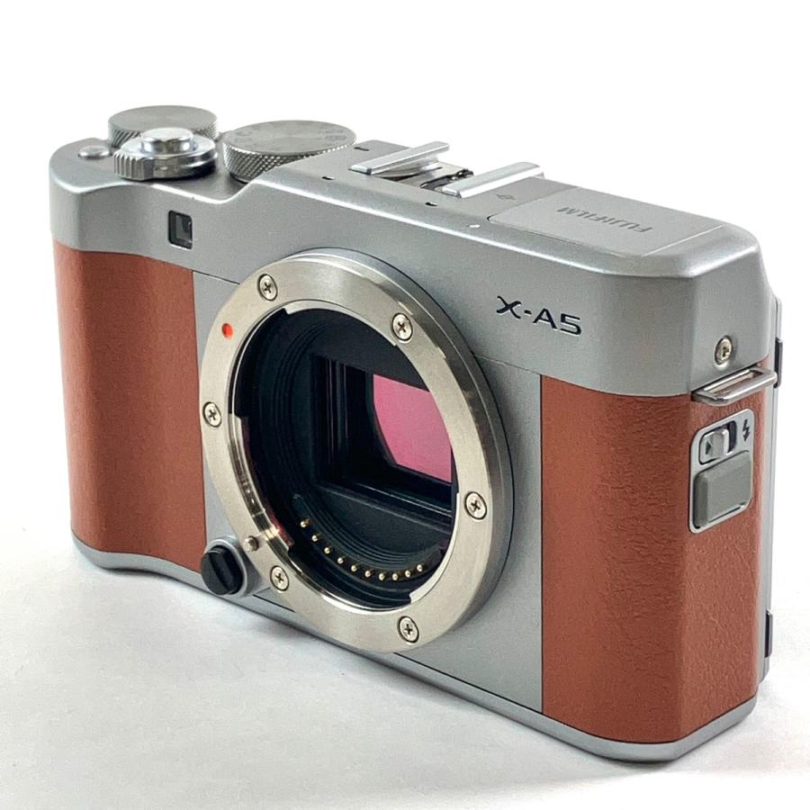 富士フイルム FUJIFILM X-A5 レンズキット ブラウン デジタル ミラー