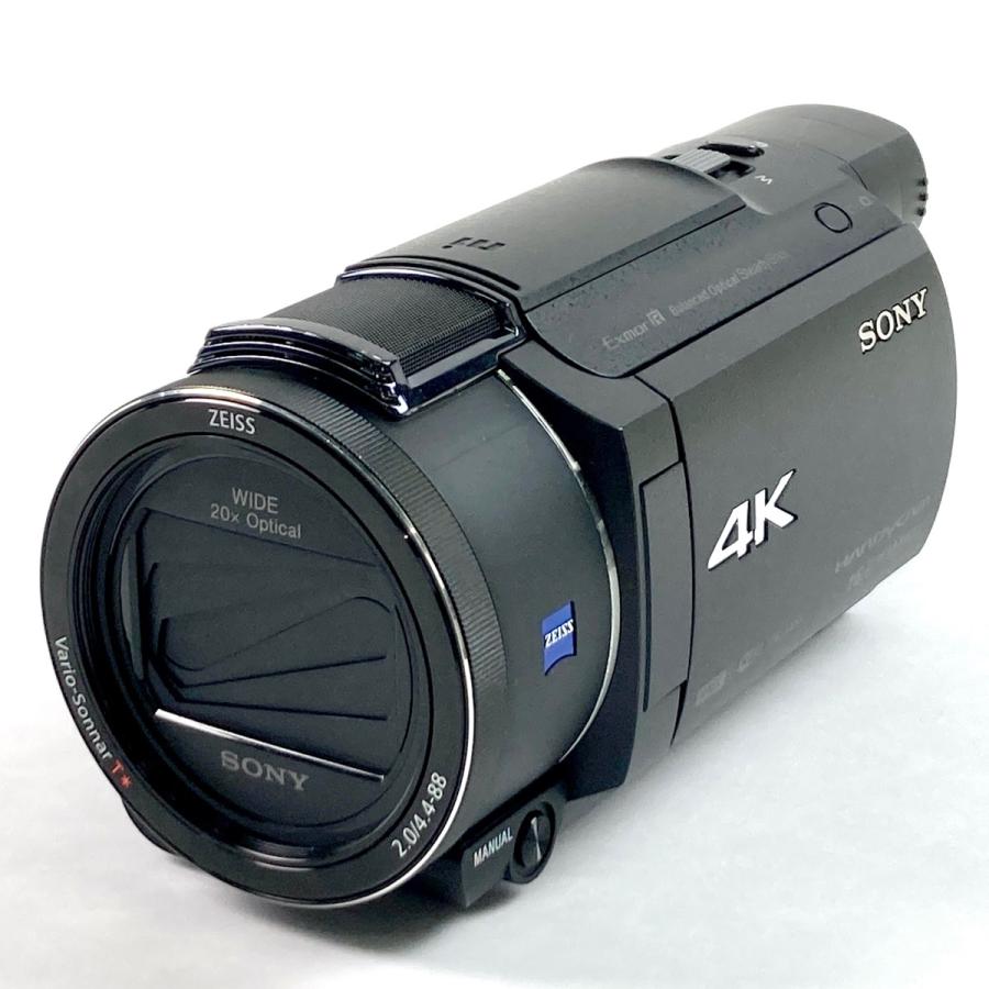 ソニー SONY デジタル4Kビデオカメラレコーダー FDR-AX55 ブラック