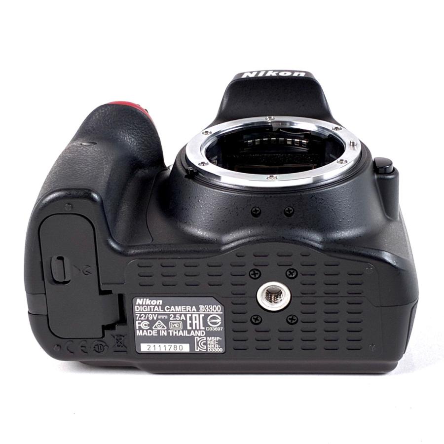 ニコン Nikon D3300 18-55 VR II レンズキット ブラック デジタル 一眼 