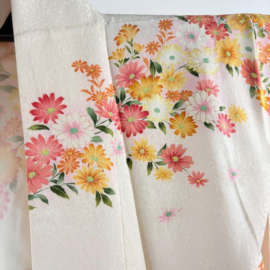 美品】 振袖 身丈168cm 裄丈67cm 正絹 秀品 【中古】 振袖 身丈168cm 
