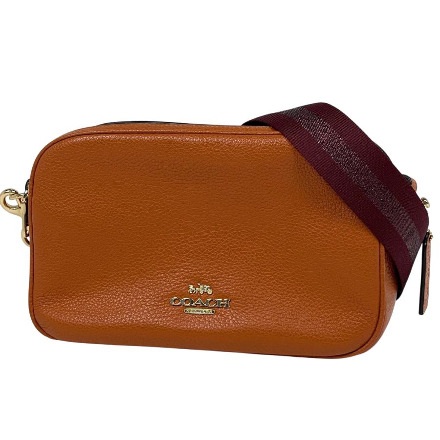 COACH（コーチ） ジェス クロスボディ レザー オレンジ C5805