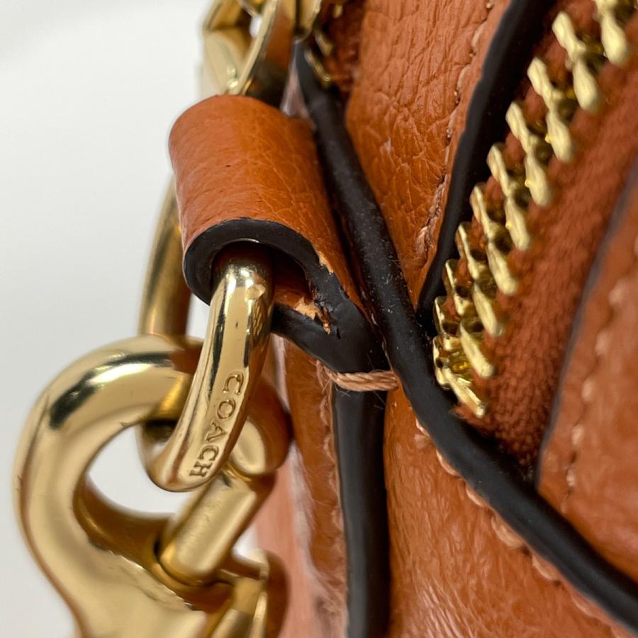 COACH（コーチ） ジェス クロスボディ レザー オレンジ C5805
