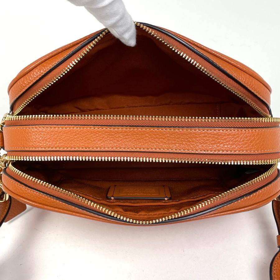 COACH コーチ ミニセージ キャリーオール 2WAY オレンジ レザー COACH（コーチ） ジェス クロスボディ レザー オレンジ C5805