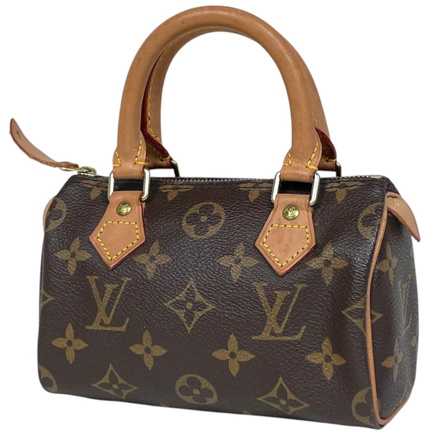 ルイヴィトン スピーディ30 モノグラム ミニボストンバッグ ブラウン C15 LOUIS VUITTON（ルイ・ヴィトン） ミニ スピーディ ショッピング