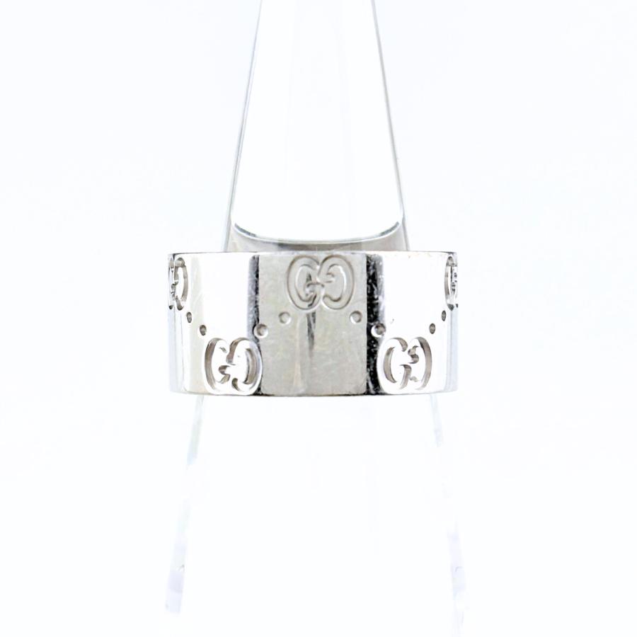 GUCCI（グッチ） アイコン リング WG ホワイトゴールド 指輪 リング 11