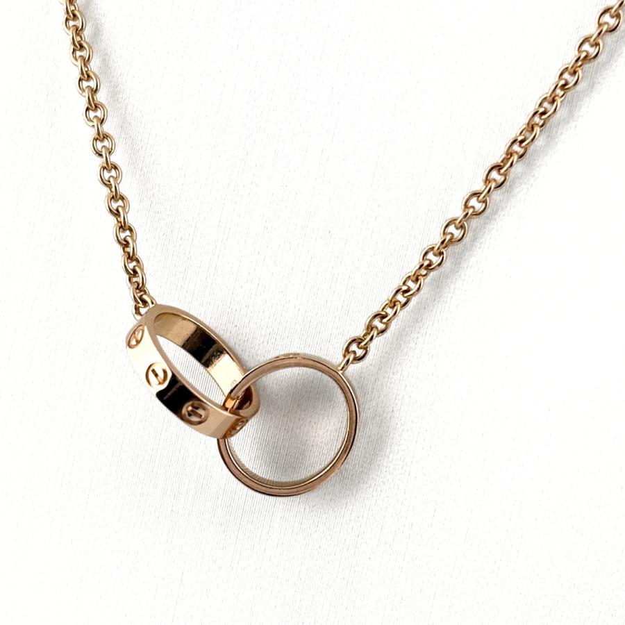 Cartier（カルティエ） ベビーラブ ネックレス PG ピンクゴールド