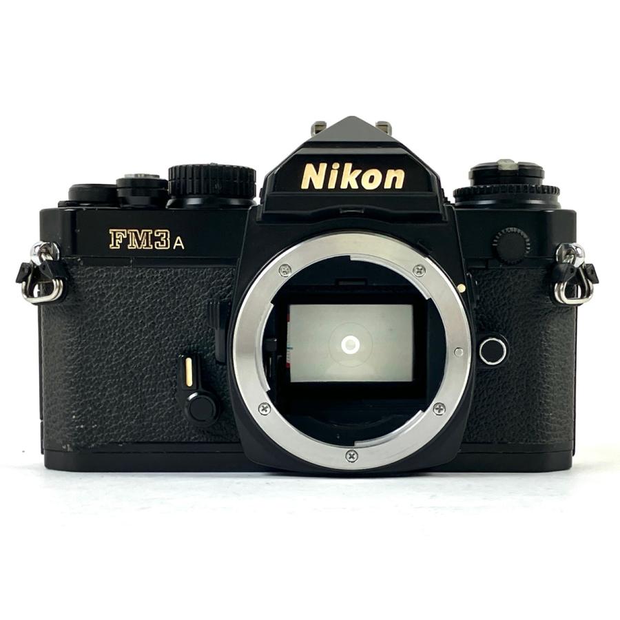 美品 Nikon ニコン FM3A フィルムカメラ 一眼レフ ブラックボディ ニコン Nikon FM3A ブラック ボディ フィルム マニュアルフォーカス