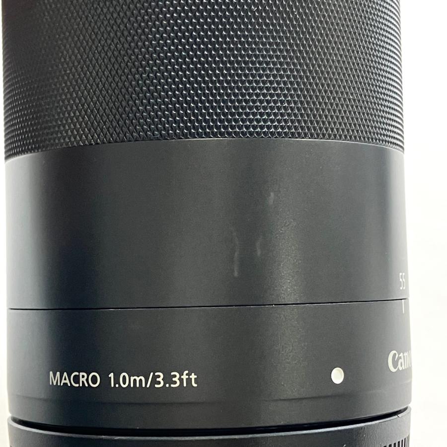 1円】 キヤノン Canon EF-M 55-200mm F4.5-6.3 IS STM ブラック 一眼カメラ