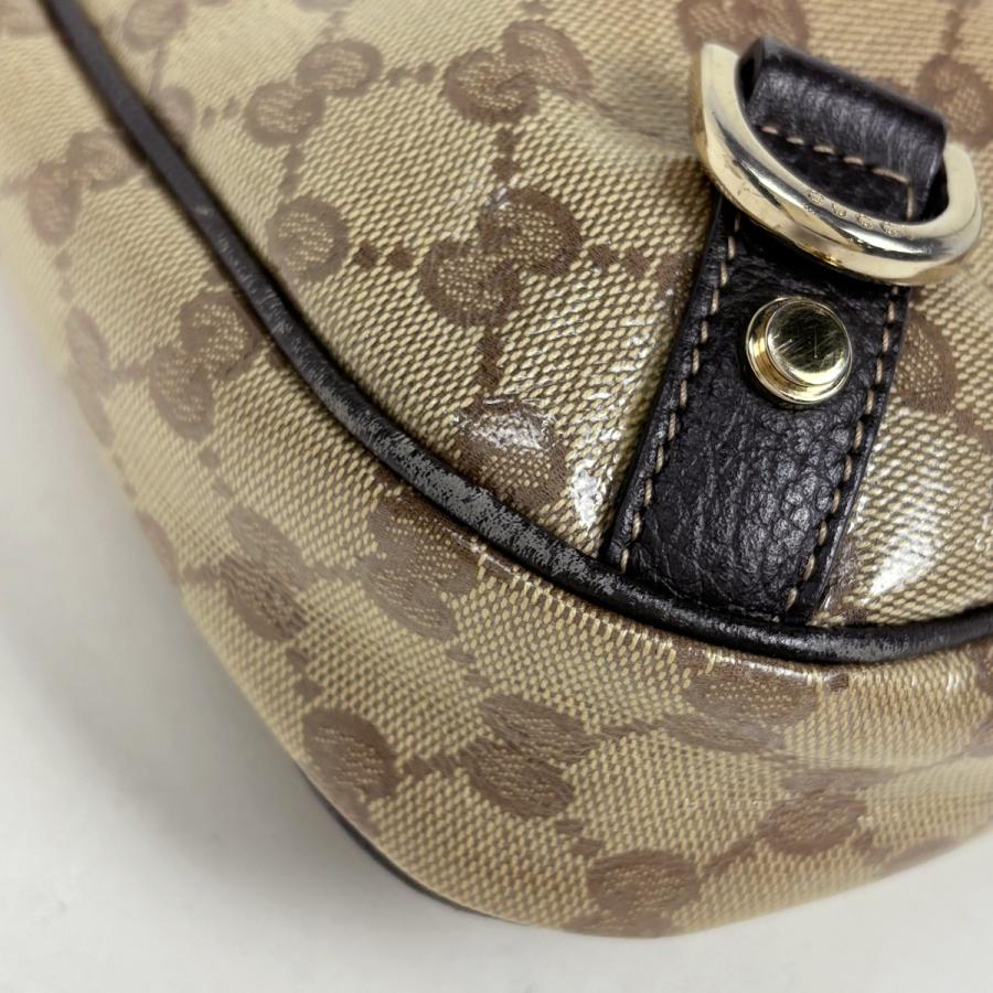 GUCCI（グッチ） GUCCI GGクリスタル ショルダーバッグ コーティング