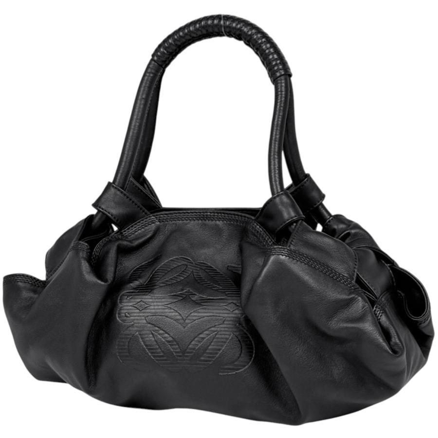 LOEWE（ロエベ） ナッパアイレ 手提げ アナグラム ハンドバッグ レザー