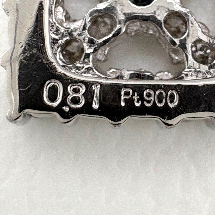 メレダイヤ ペンダントトップ プラチナ トリートメントダイヤ ペンダントトップ Pt900 ダイヤモンド レディース 中古_4