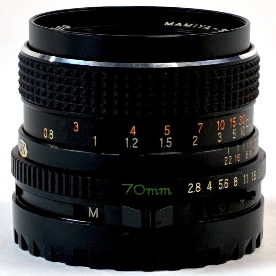 マミヤ Mamiya SEKOR C E 70mm F2.8 M645用 中判カメラ用レンズ 中古