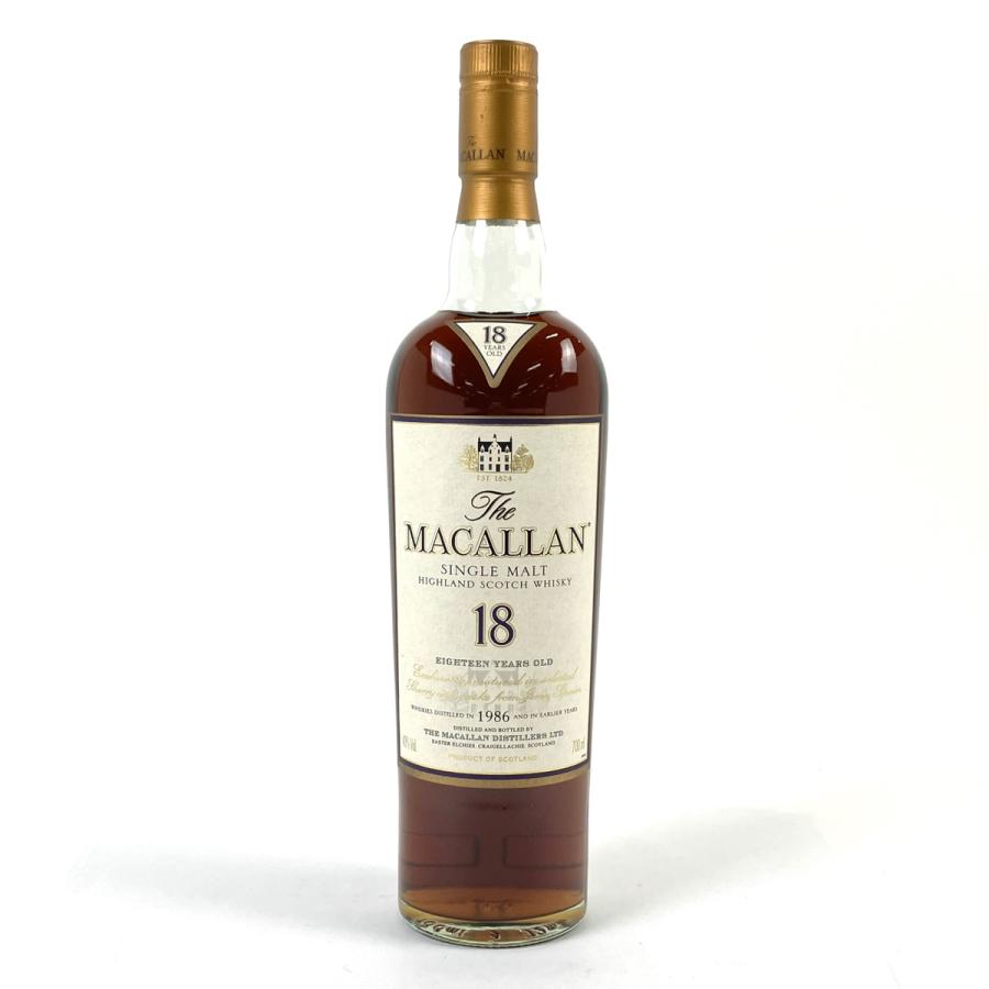 マッカラン MACALLAN 18年 シングルモルト 1986 700ml スコッチ