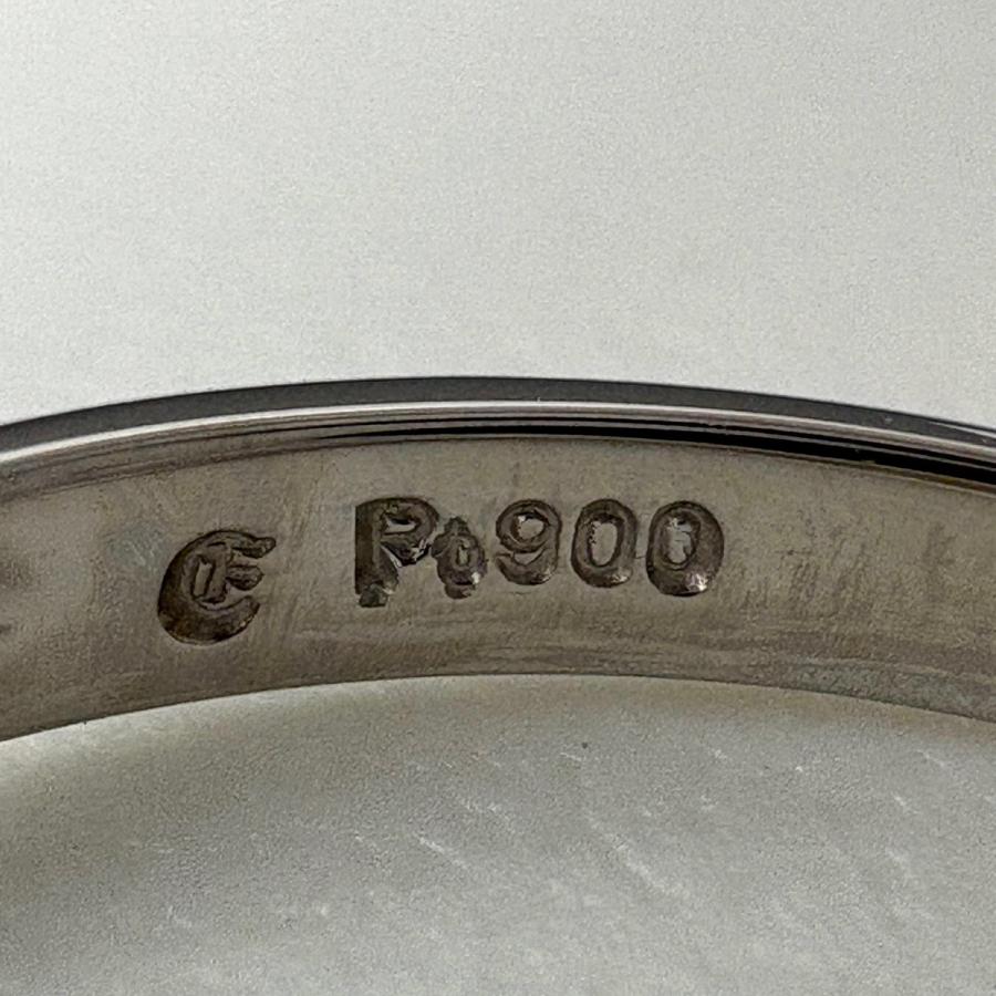 ダイヤモンド デザインリング プラチナ 指輪 リング 15号 Pt900 ダイヤモンド レディース 中古_3