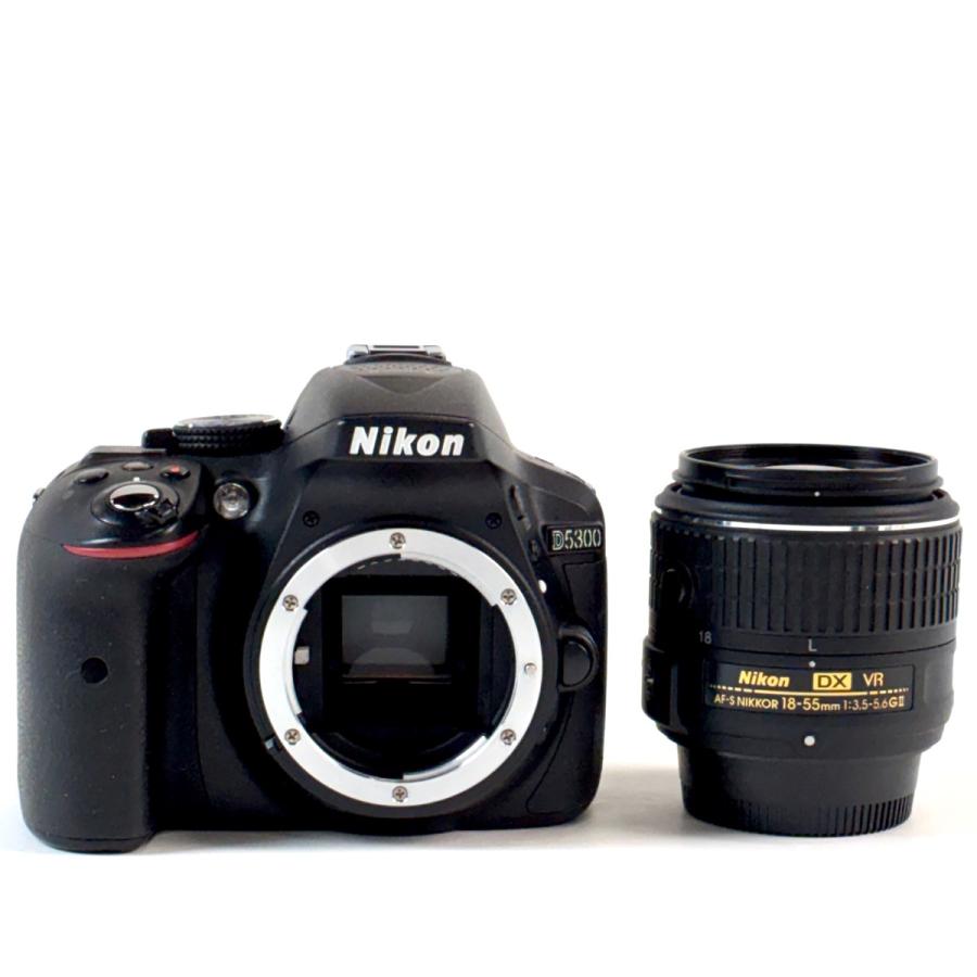 ニコン Nikon D5300 18-55 VR II レンズキット ブラック デジタル 一眼 