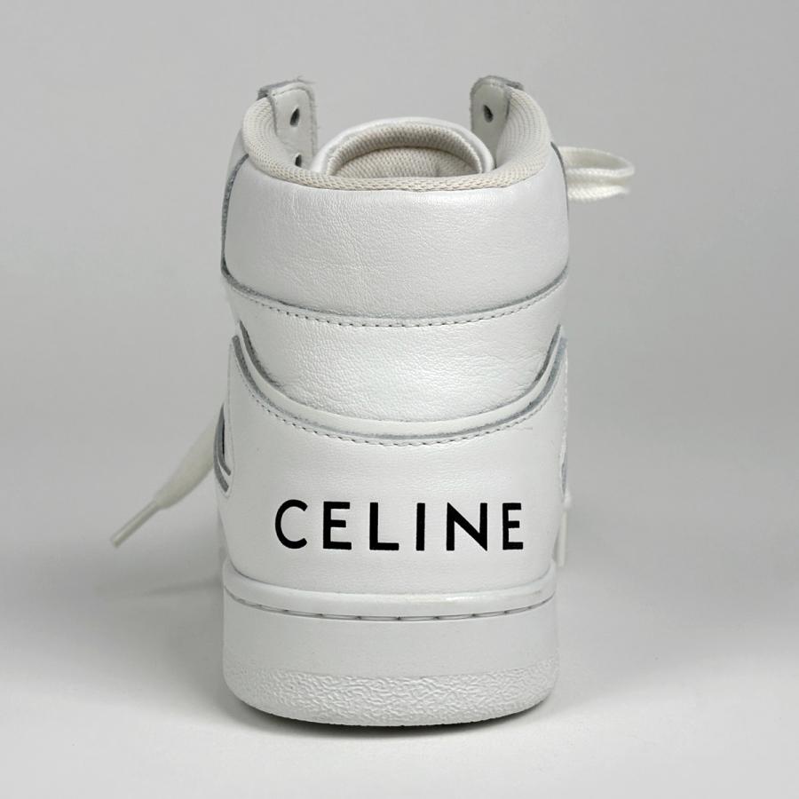セリーヌ CELINE CT 01 レースアップ ハイカットスニーカー ロゴ 靴