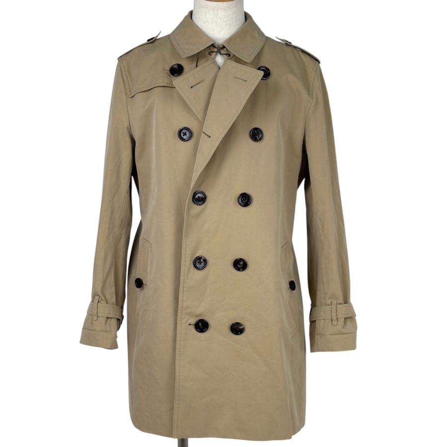 BURBERRY ベージュ トレンチコート チェック裏地 BURBERRY（バーバリー） 良品 英国製 裏地ノバチェック柄 トレンチ