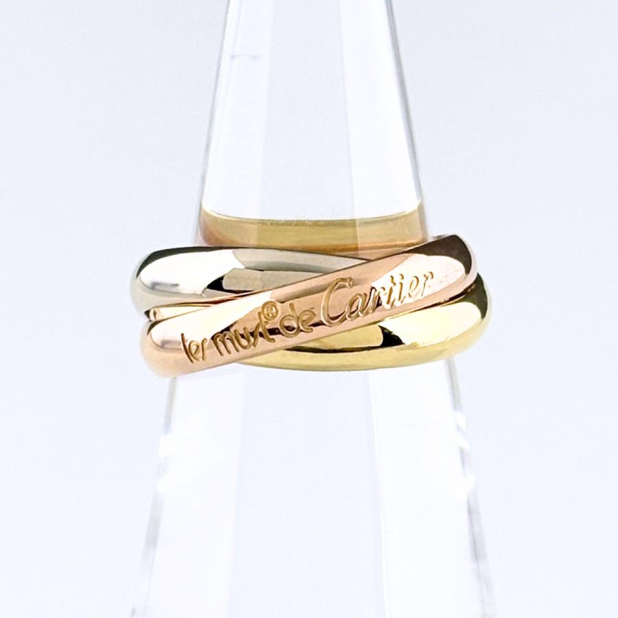 Cartier（カルティエ） トリニティリング YG イエローゴールド 指輪