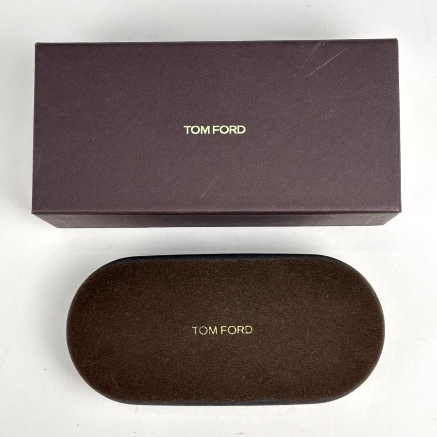 トムフォード TOM FORD ロゴ メガネ アイウェア 眼鏡 プラスチック グレー TF5862-D-B レディース 中古_7
