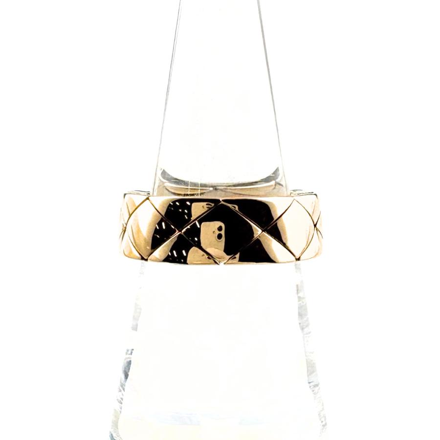 は*る様 CHANEL クリア・イエローゴールド リング　13号 CHANEL（シャネル） マトラッセ リング YG イエローゴールド 指輪