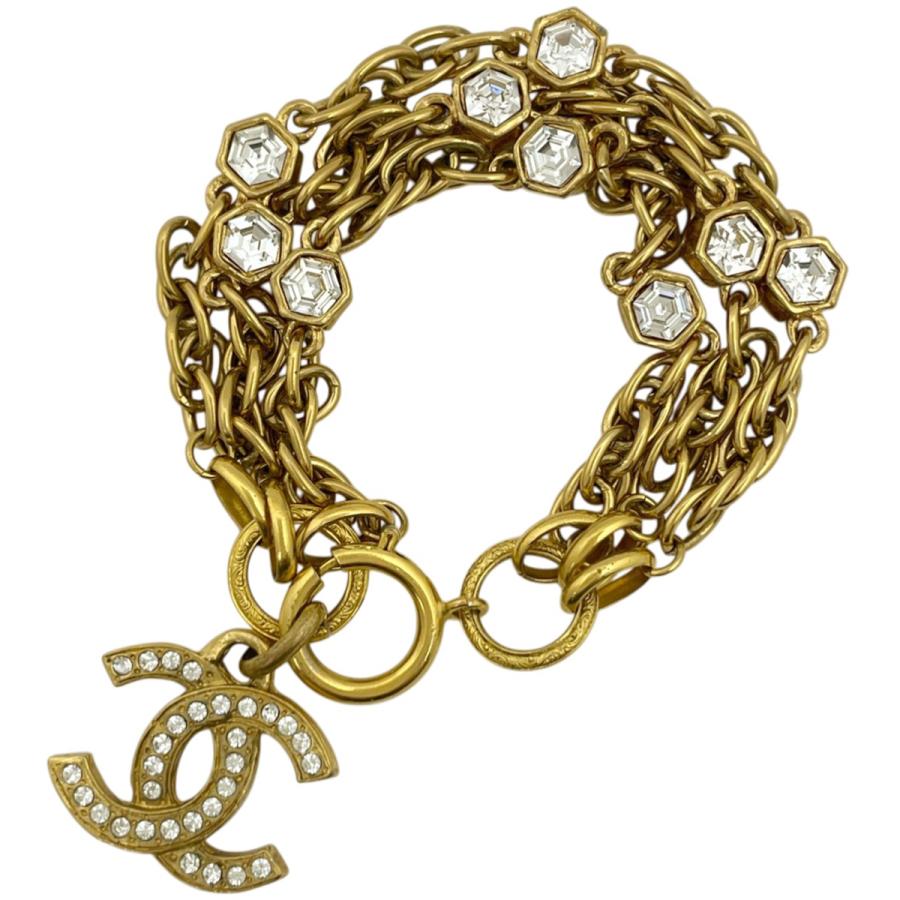CHANEL（シャネル） ココマーク ブレスレット 3連 チェーン