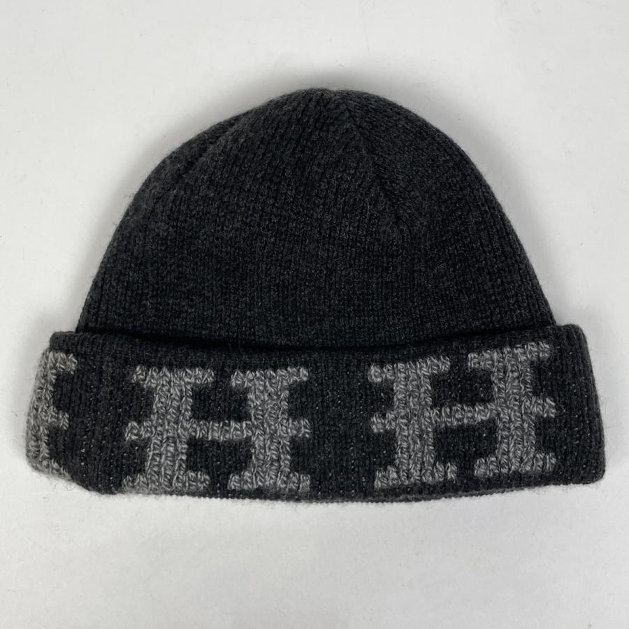 エルメス / HERMES マルジェラ期 Hロゴ カシミヤ ニット帽 HERMES（エルメス） HERMES Hロゴ ニットキャップ ニット帽 マルジェラ