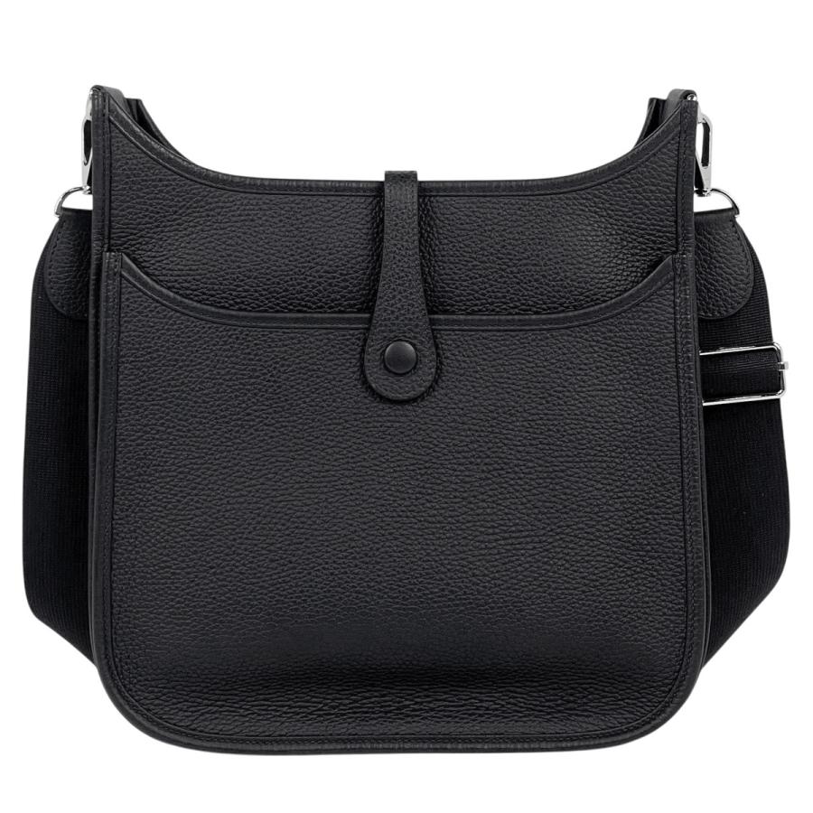 Hロゴパンチングショルダーバッグ HERMES（エルメス） エヴリン3 PM パンチング Hロゴ ダークネイビー