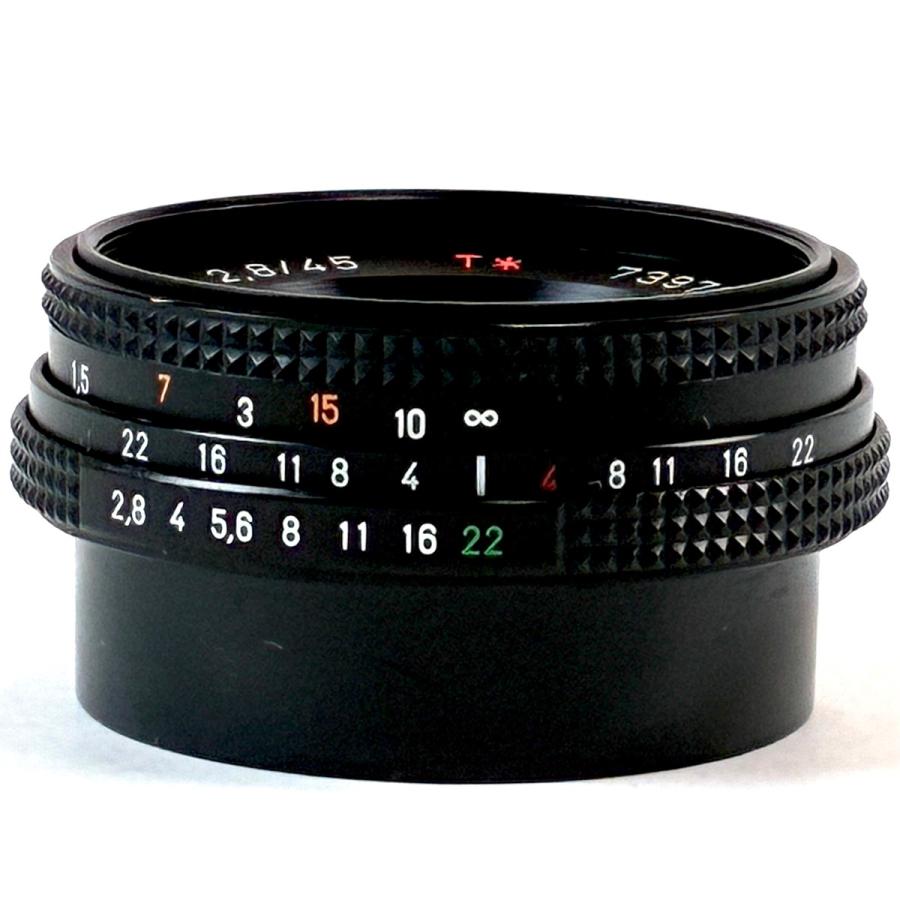 コンタックス CONTAX Tessar T* 45mm F2.8 MMJ テッサー 一眼カメラ用 