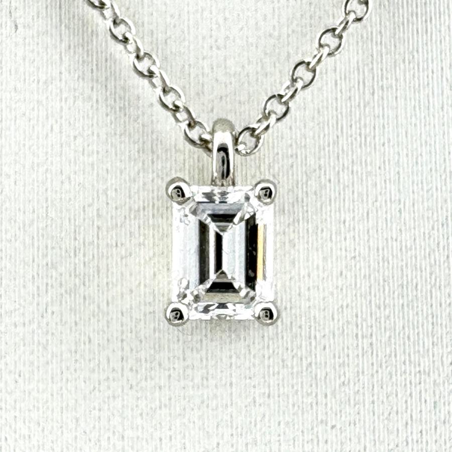 ティファニー TIFFANY&Co. ソリティア ネックレス プラチナ