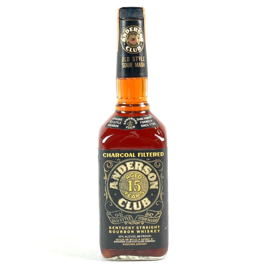 アンダーソンクラブANDERSON CLUB15年ウイスキー 750ml アンダーソンクラブ ANDERSON CLUB 15年 750ml アメリカンウイスキー