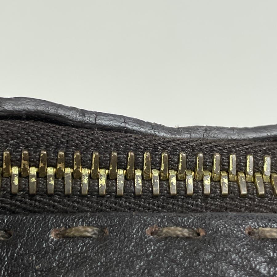 フェンディ FENDI セレリア ロゴ ポシェット カバン 斜め掛け ショルダーバッグ レザー ダークブラウン FENDI - フェンディ FENDI セレリア ロゴ ポシェット カバン 斜め掛け