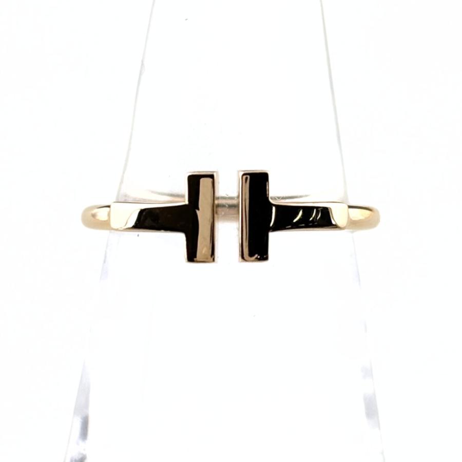 【Tiffany & Co.】Tワイヤーリング 9号／ローズゴールド／箱付き ティファニー T ワイヤー リング ローズゴールド | Tiffany & Co.
