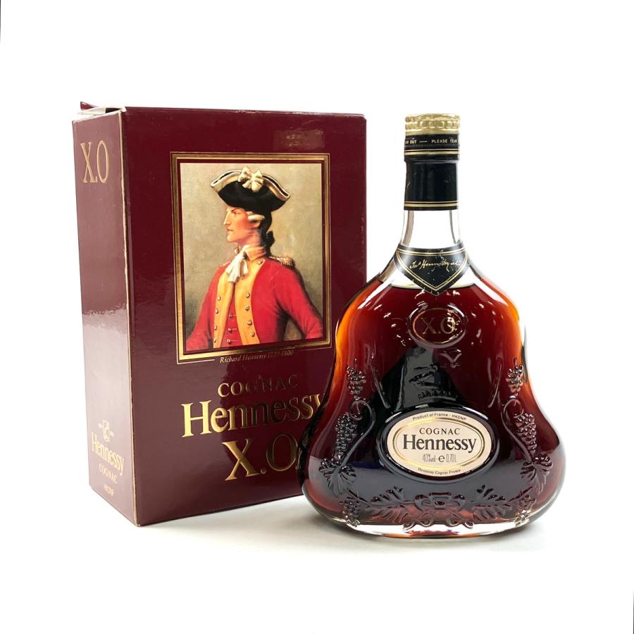 ヘネシー Hennessy XO 金キャップ クリアボトル 700ml ブランデー
