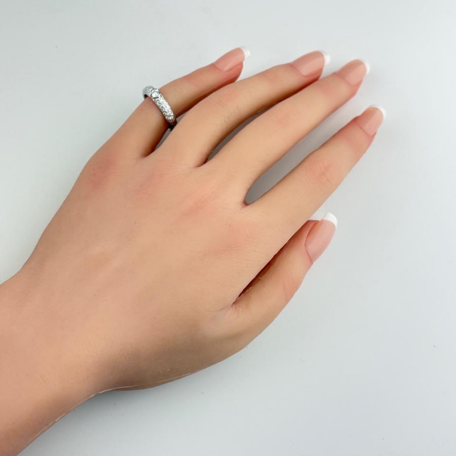 MIKIMOTO（ミキモト） メレダイヤ デザインリング プラチナ 指輪