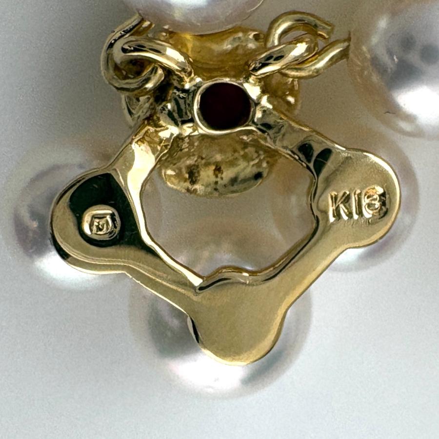 MIKIMOTO（ミキモト） パール デザインネックレス YG イエローゴールド