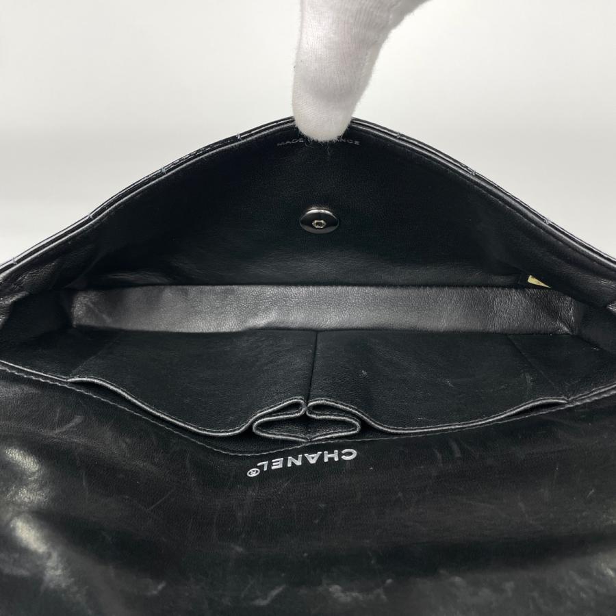 CHANEL（シャネル） チョコバー チェーン ショルダーバッグ エナメル 